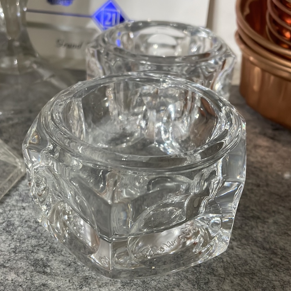 2 Elements Tea Light Candle Holders